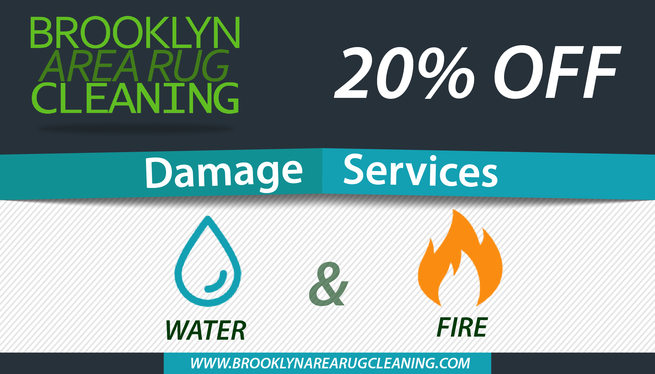 Water or Fire Damage Services 20 Percent OFF
